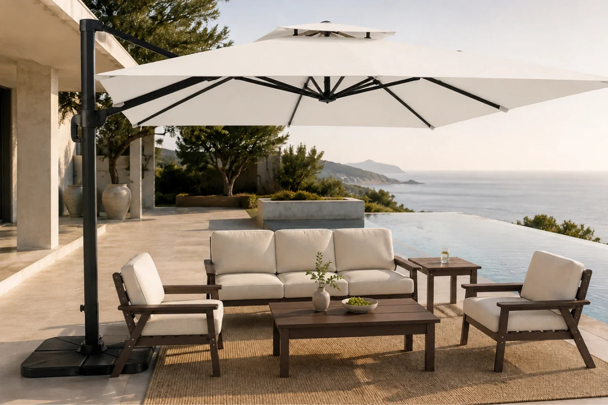 Square Cantilever Umbrella — product view 2