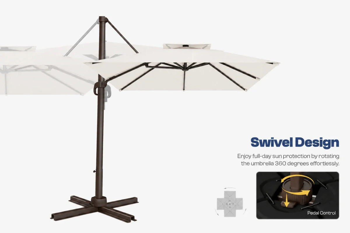 Square Cantilever Umbrella — product view 5