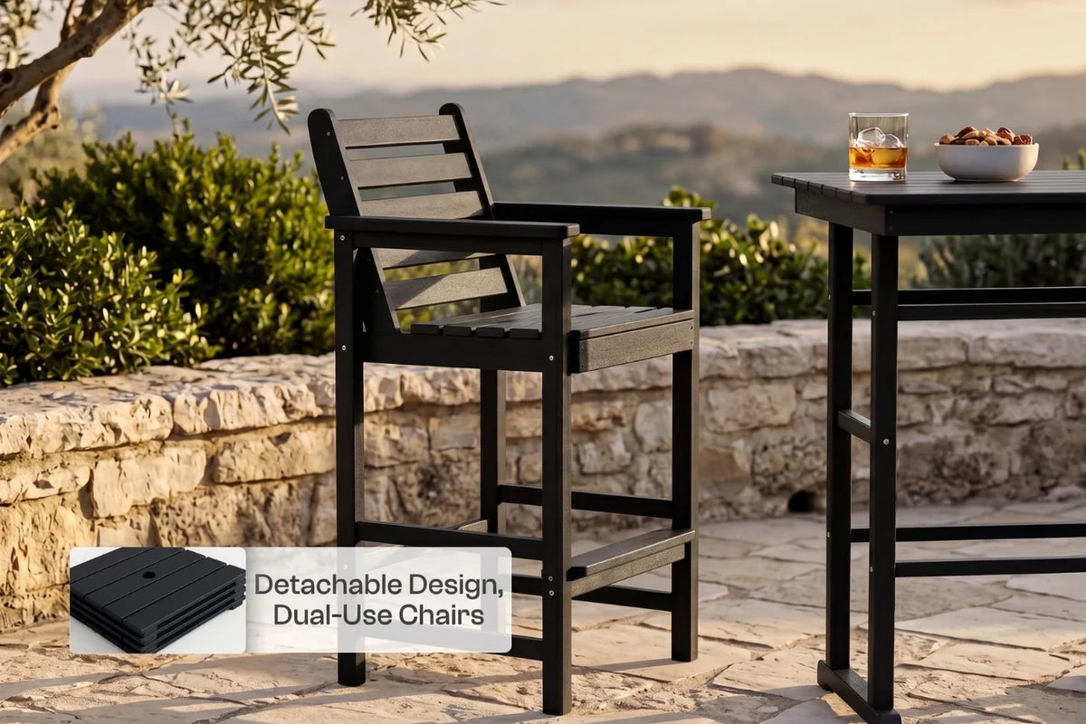Tall Bar Chair Set — product view 7