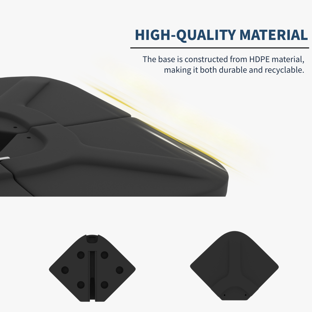 4-Piece Water or Sand Patio umbrella base — product view 7