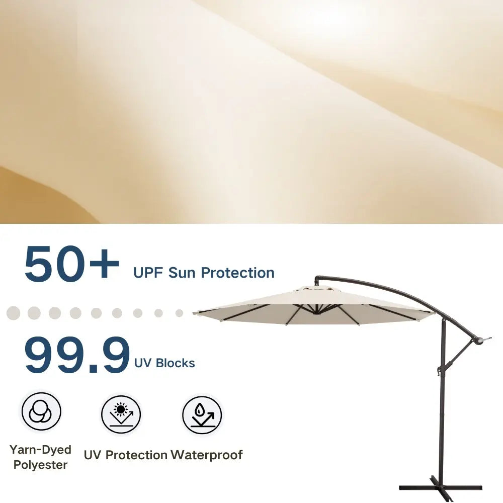 Offset Hanging Umbrella — product view 5