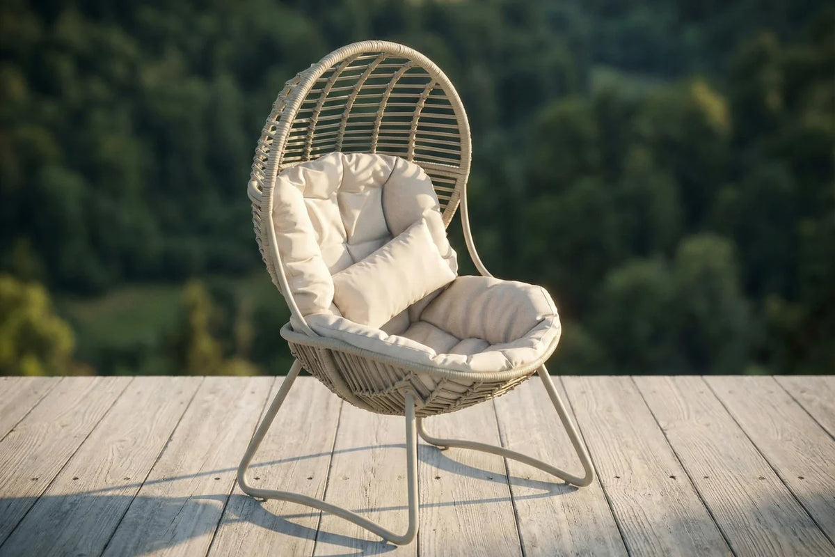 Livli™ Wicker Egg Chair — product view 3