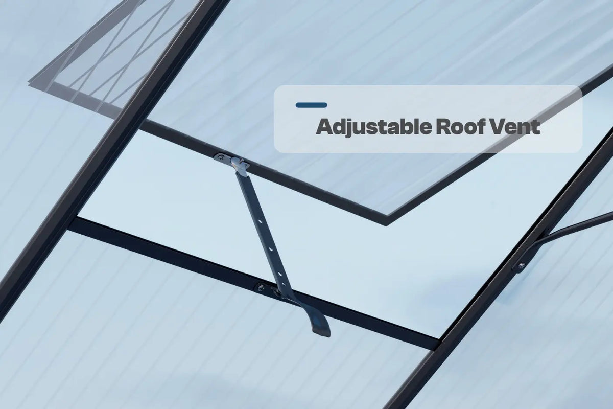 Polycarbonate Greenhouse with Aluminum Frame — product view 7