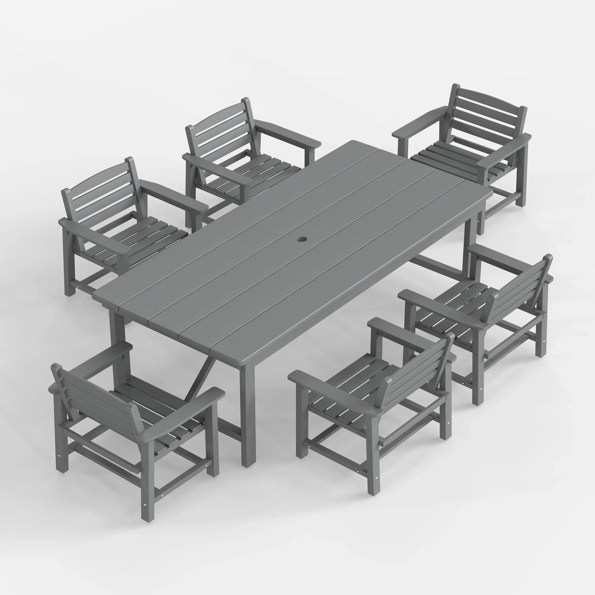 HDPE Outdoor Dining Set — product view 1