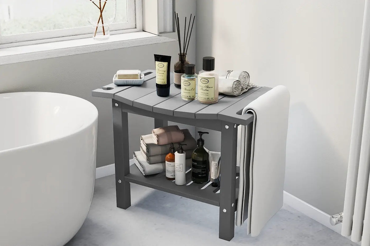 HDPE Shower Bench — product view 2