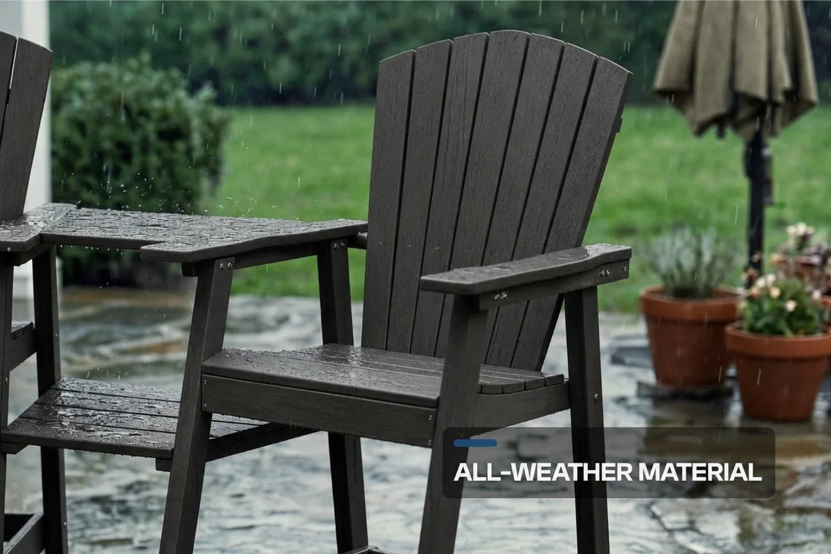 Tall Adirondack Chair Set — product view 6