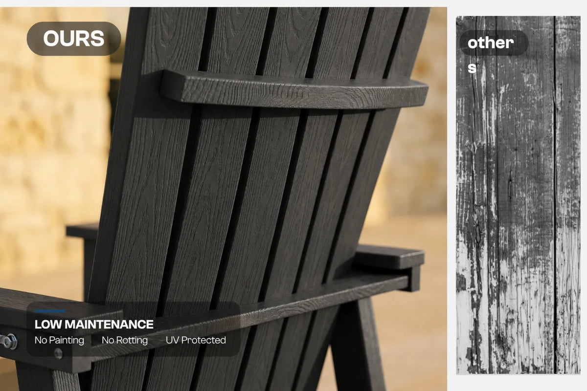 Tall Adirondack Chair Set — product view 7