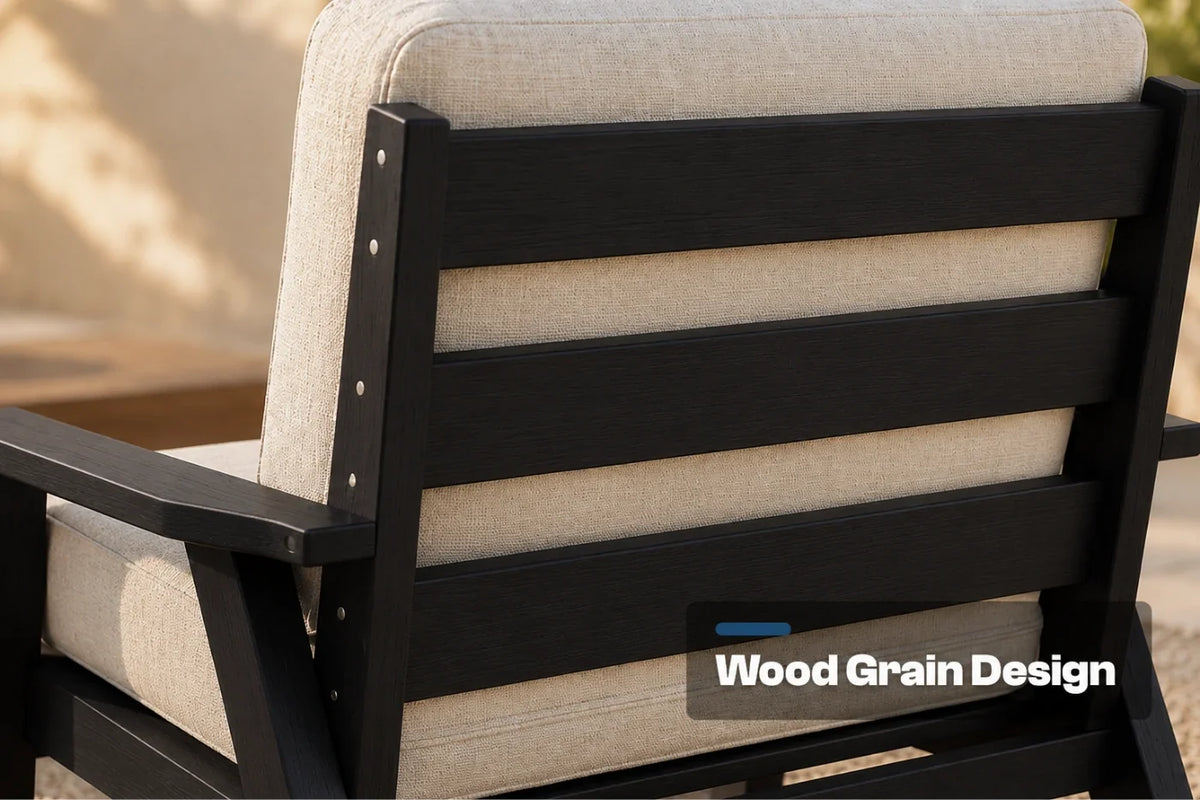 Perli™ HDPE Patio Armchair Set — product view 5