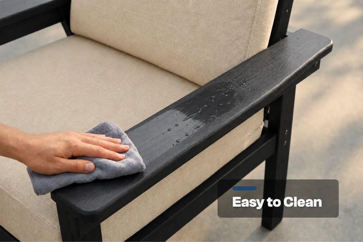 Perli™ HDPE Patio Armchair Set — product view 7