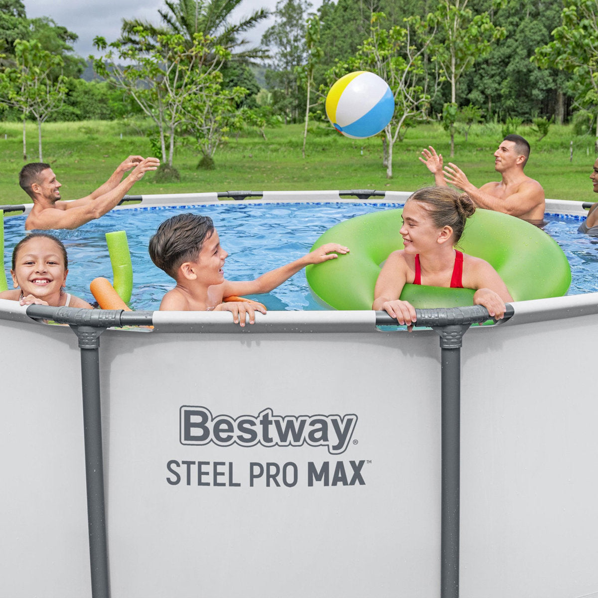 Bestway Steel Pro MAX 13 Foot Round Above Ground Pool — product view 3