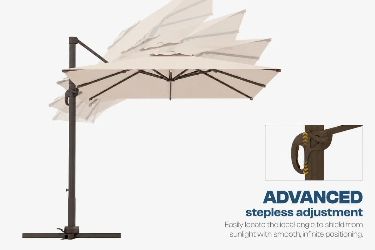 Rectangular Cantilever Umbrella — product view 4