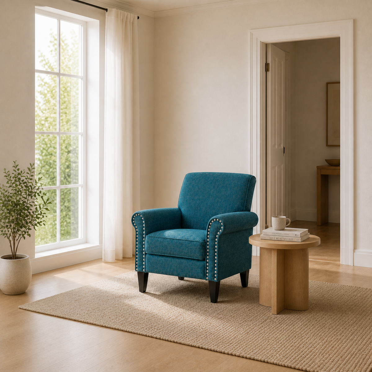 Tessmar Hjalla Nailhead Armchair — product view 5