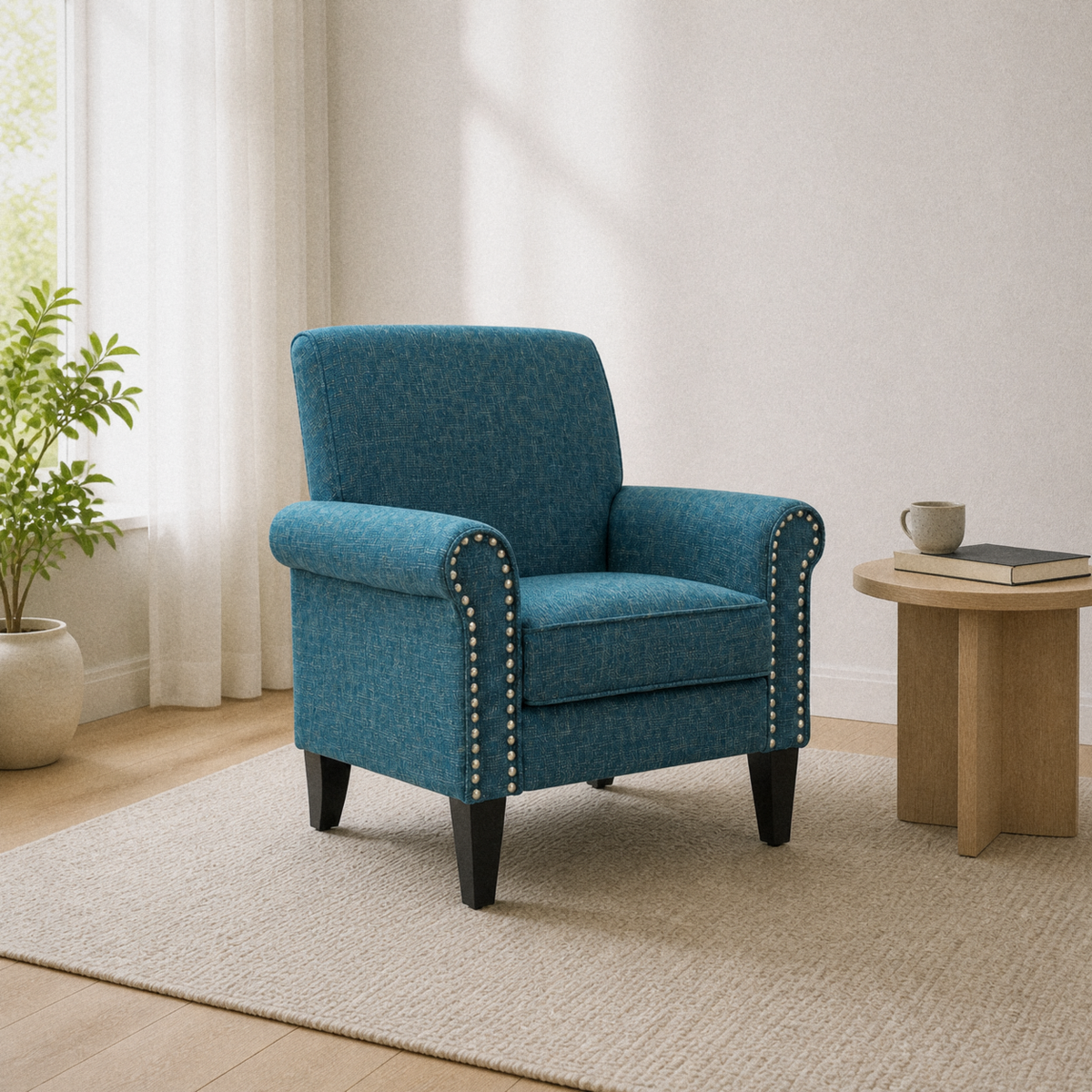 Tessmar Hjalla Nailhead Armchair — product view 1