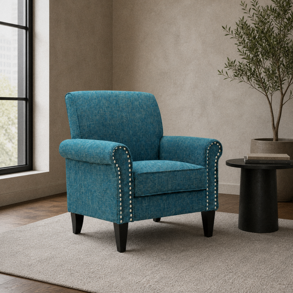 Tessmar Hjalla Nailhead Armchair — product view 7