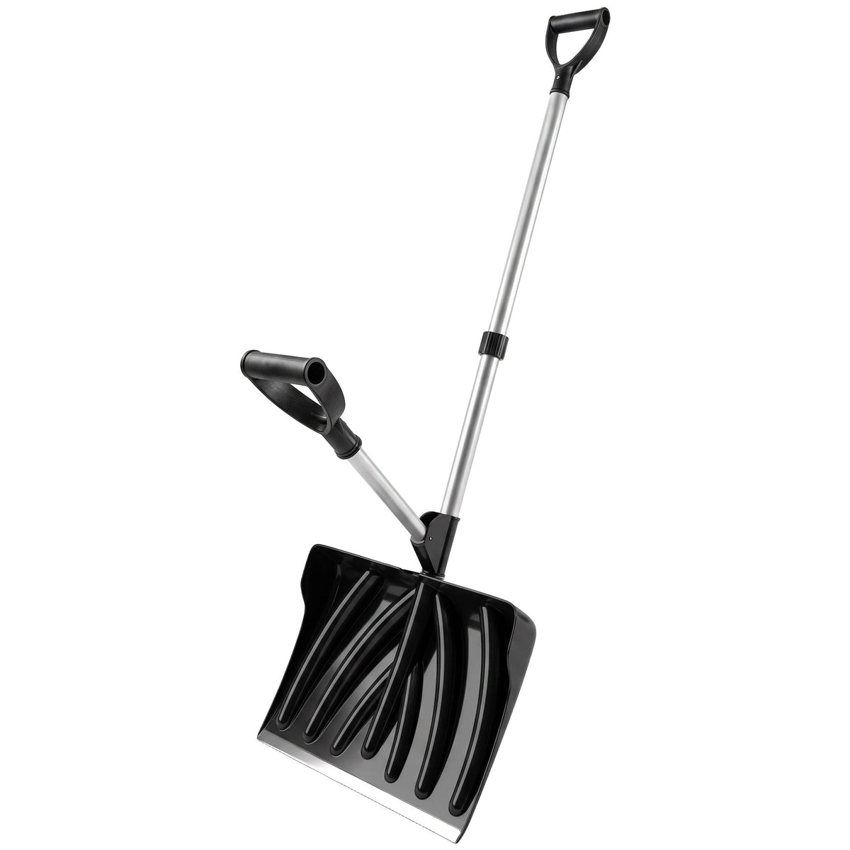 Heavy Duty Snow Shovel with 45cm Blade and Detachable Aluminum Handle — product view 2