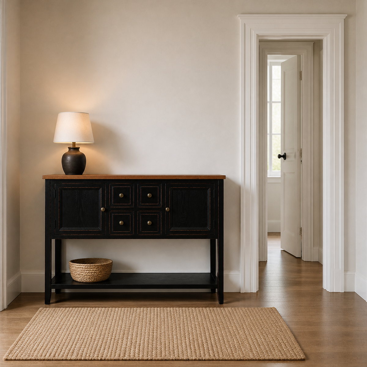 Varnholt Nordodepil Solid Wood Console — product view 5