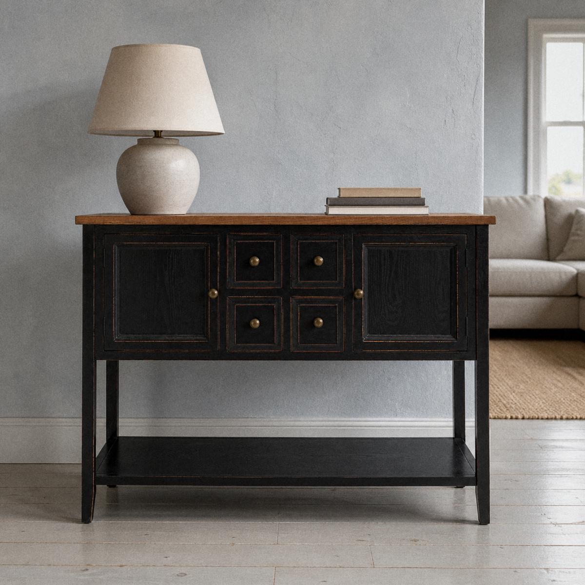 Varnholt Nordodepil Solid Wood Console — product view 7