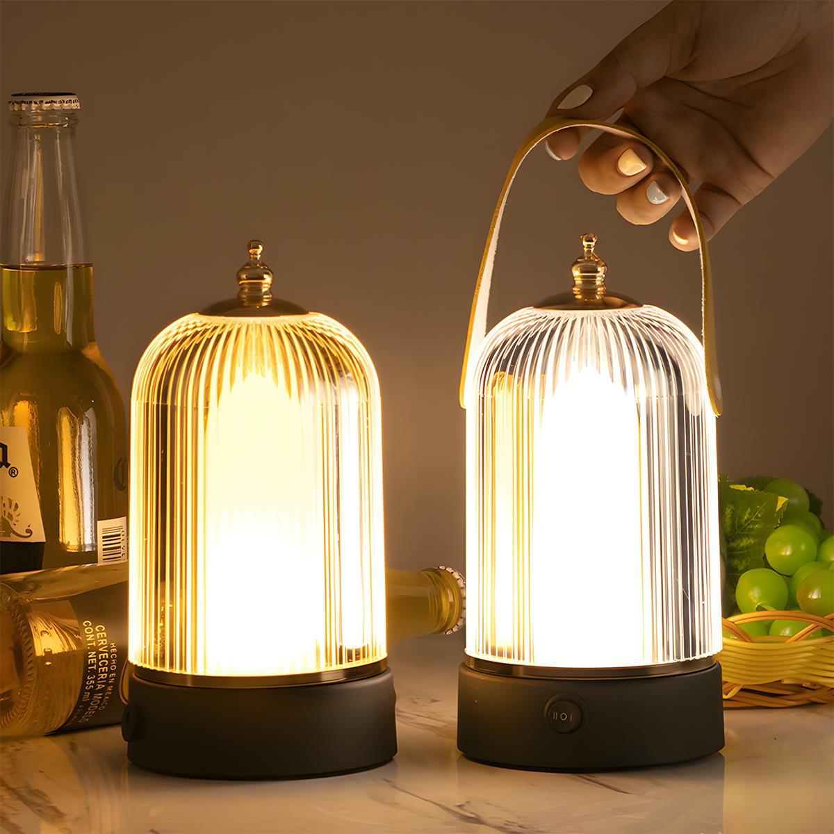 Vintage Dimmable Atmosphere Table Lamp Rechargeable — product view 5