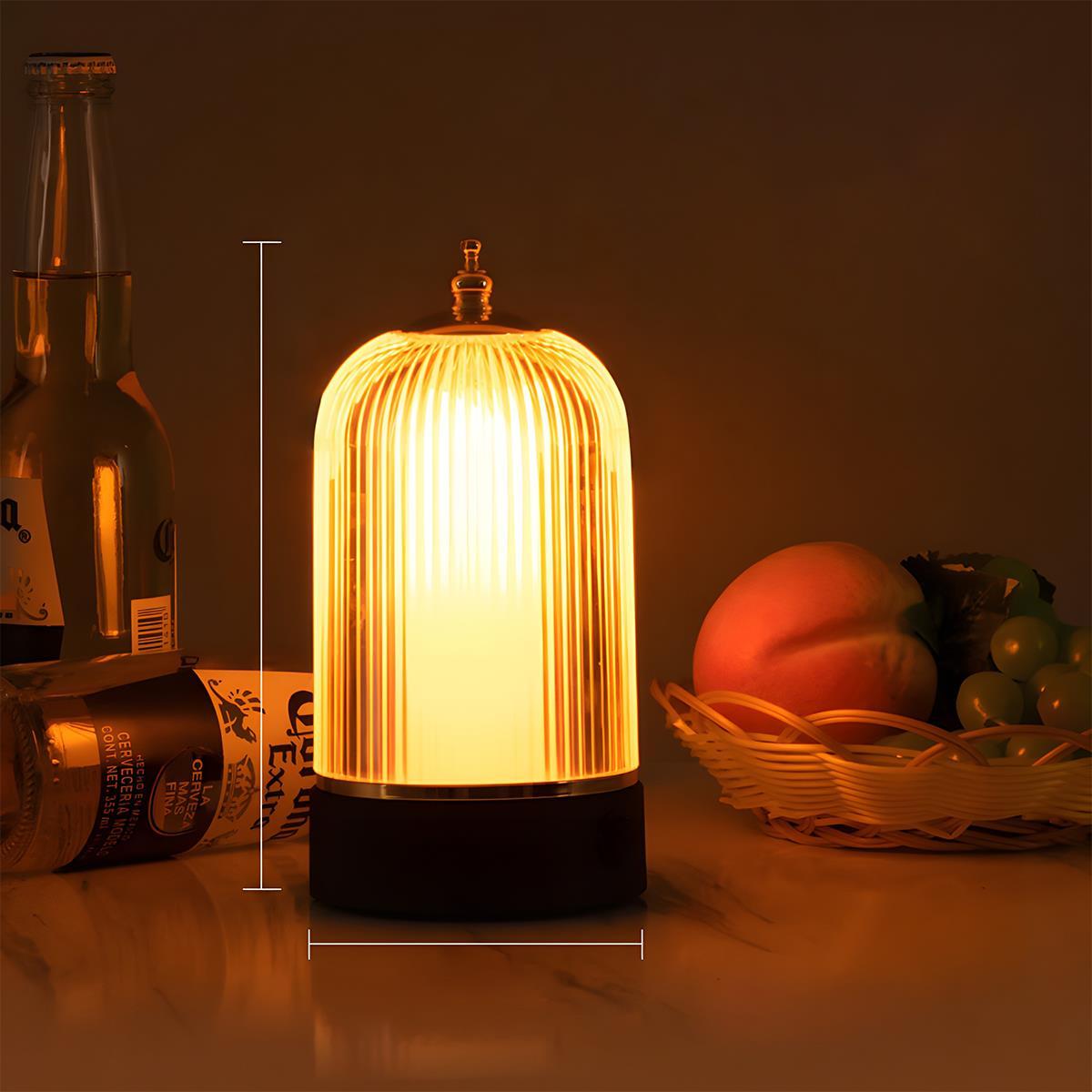 Vintage Dimmable Atmosphere Table Lamp Rechargeable — product view 2