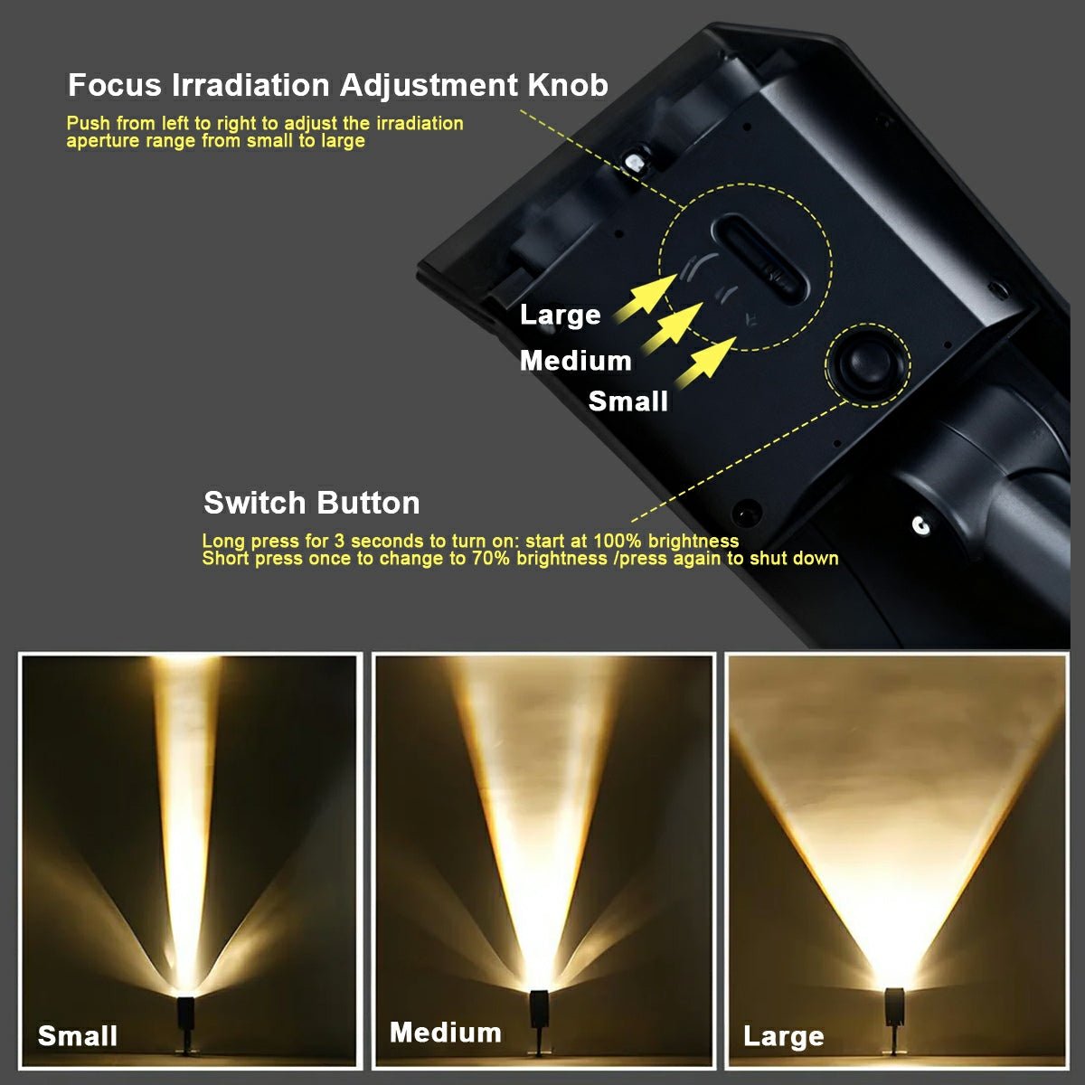 Solar Tree Uplight Landscape Spotlight, Premium Outdoor LED Lighting, Adjustable Beam — product view 7