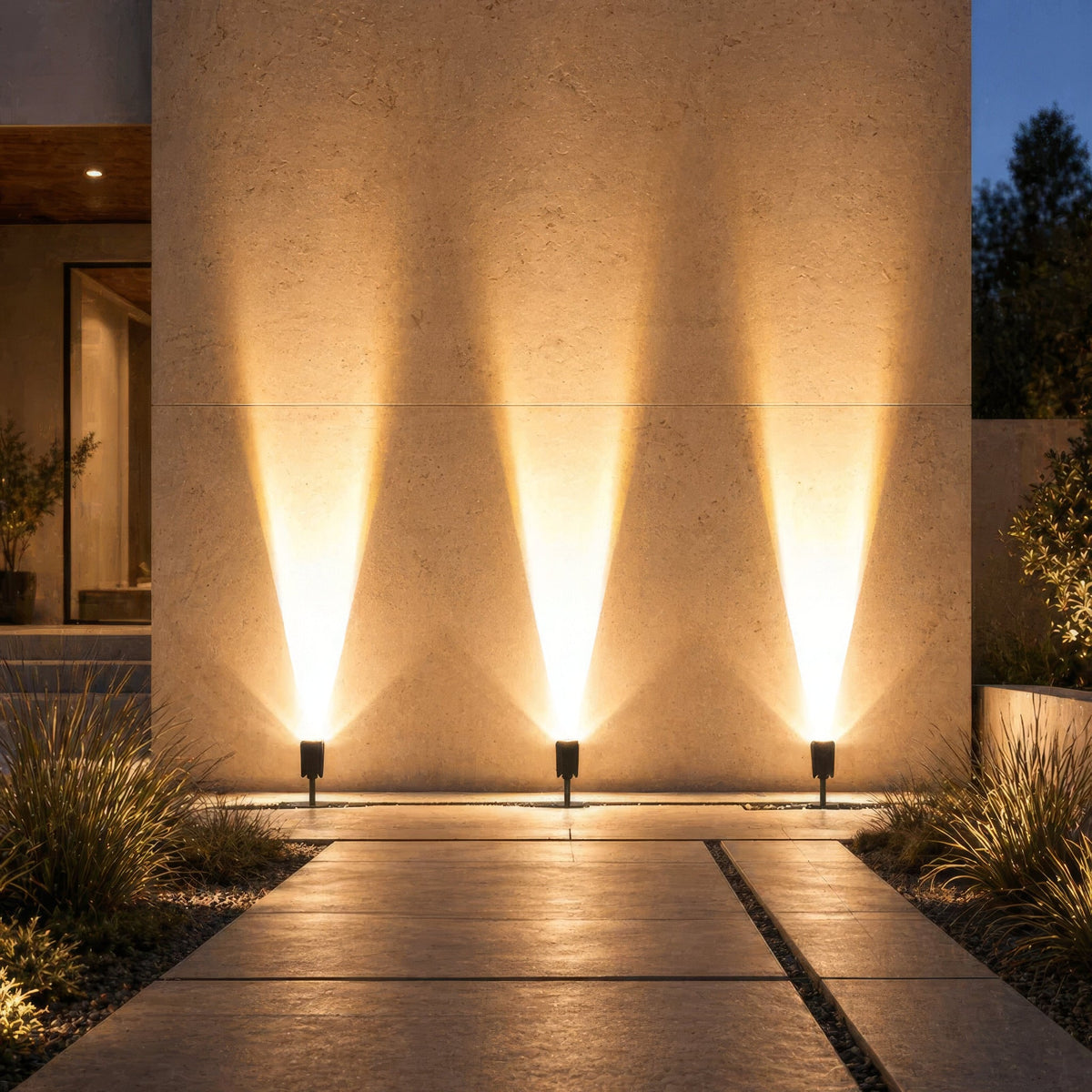 Solar Tree Uplight Landscape Spotlight, Premium Outdoor LED Lighting, Adjustable Beam — product view 1