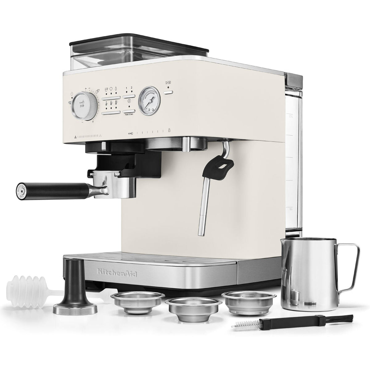 Semi-Automatic Espresso Machine with Burr Grinder — product view 7