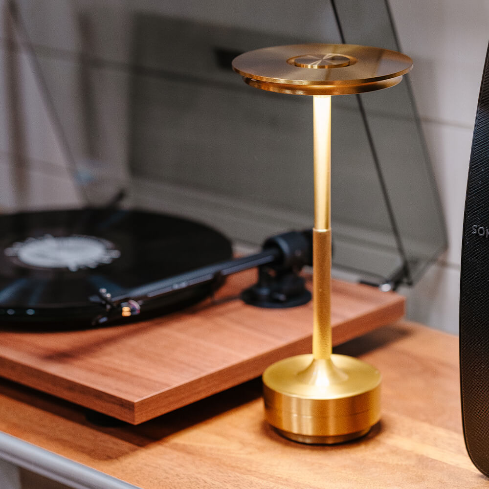 Nara Metallic Cordless Table Lamp — product view 7