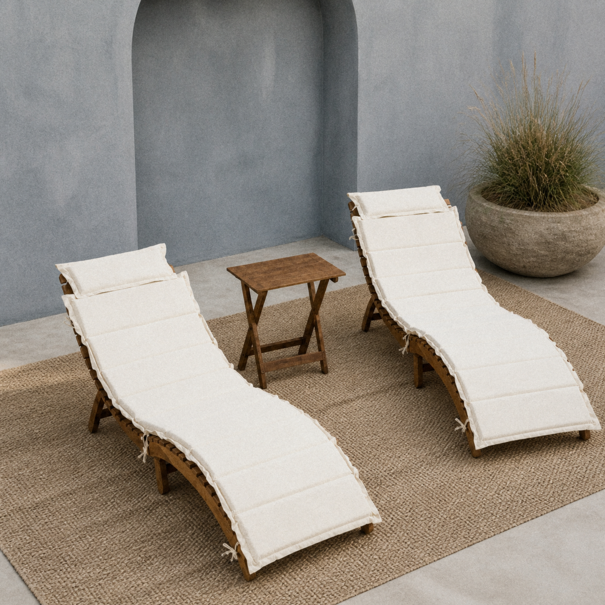 Wulfern Ortholithos Folding Chaise Lounge Set — product view 3