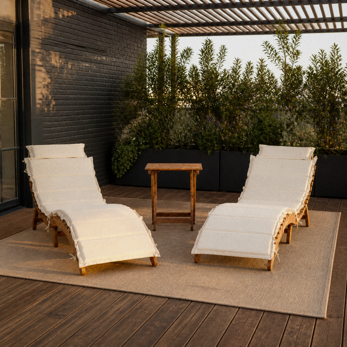 Wulfern Ortholithos Folding Chaise Lounge Set — product view 7