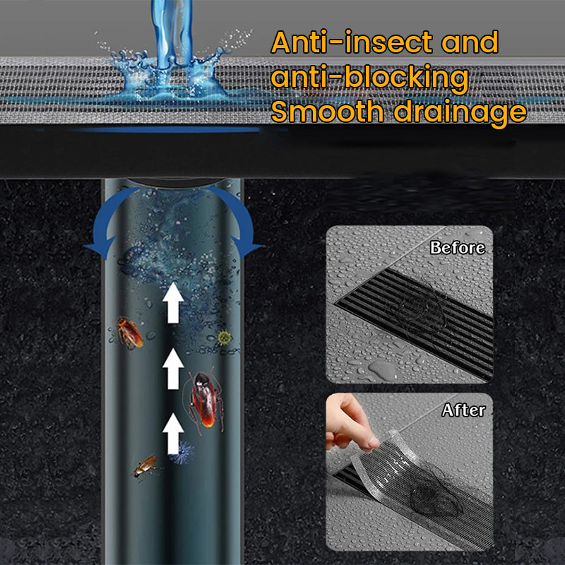 LoungeYard | Self-Adhesive Floor Drain Stickers — product view 2