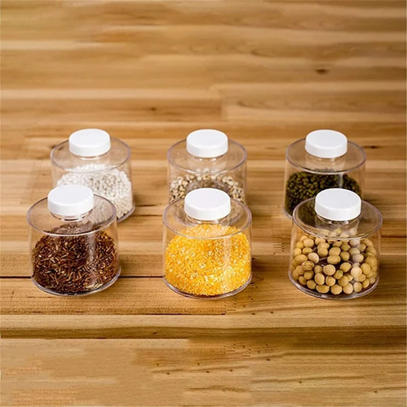 LoungeYard | Transparent Spice Jar Set (6 PIECES/SET) — product view 3