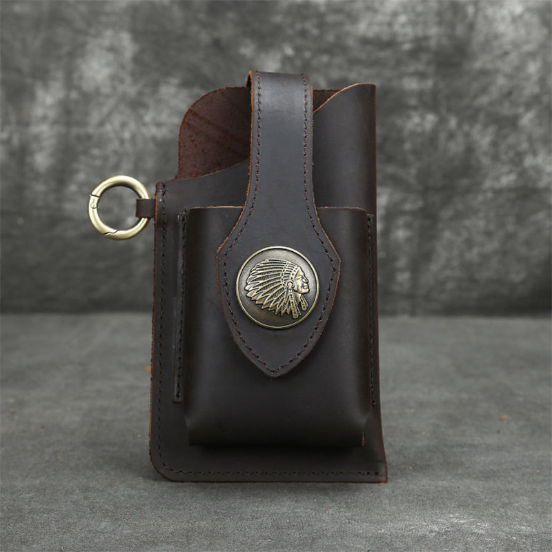 LoungeYard | Multifunctional leather phone case — product view 3