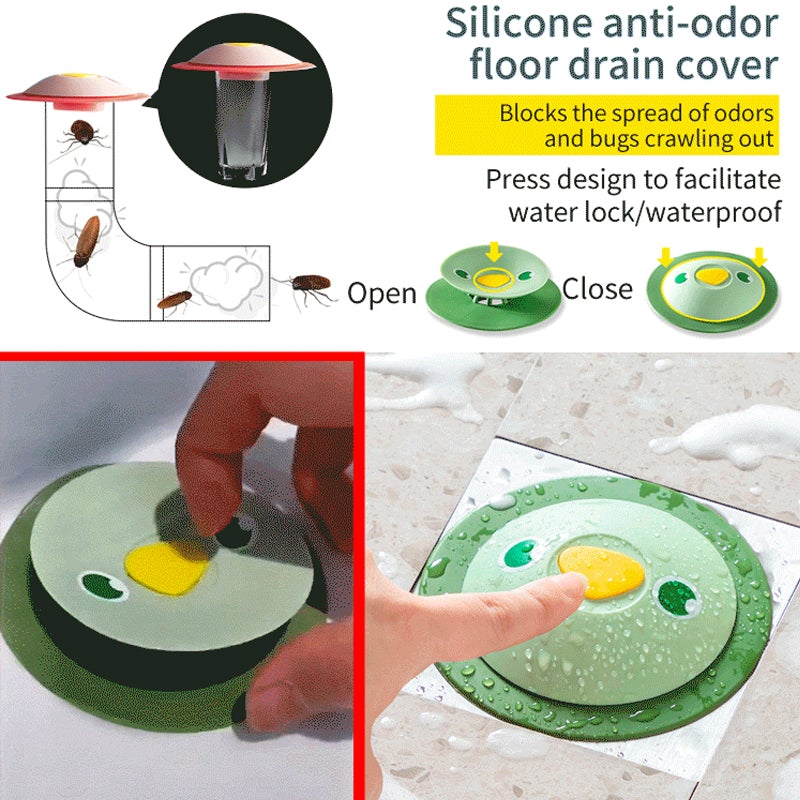 LoungeYard | Silicone Anti-odor Floor Drain Cover — product view 2