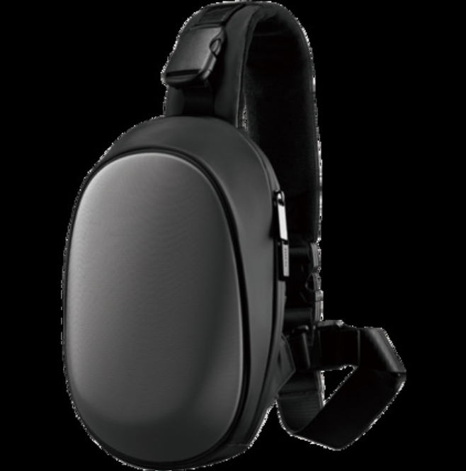 LoungeYard | Waterproof Sling Bag, with Hard Shell, Anti-impact Design and Large Capacity, for Travel, Outing and More — product view 1