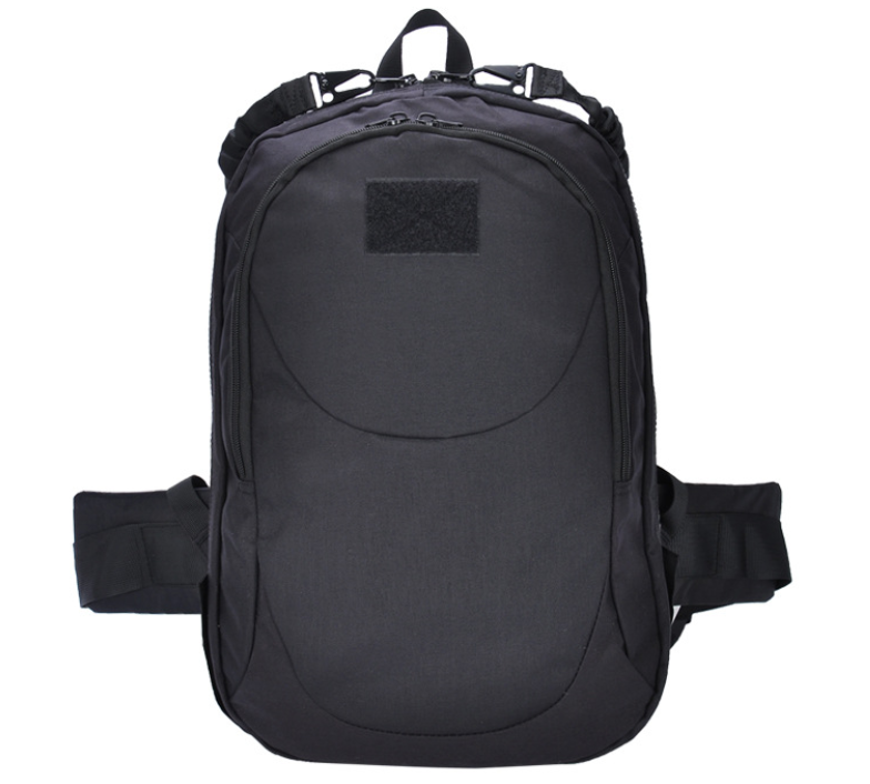 LoungeYard | Tactical Transformable Vest Backpack, with Durable & Waterproof Material, Adjustable Straps & Mount System, for Outdoors, Hiking, Travel & More — product view 2