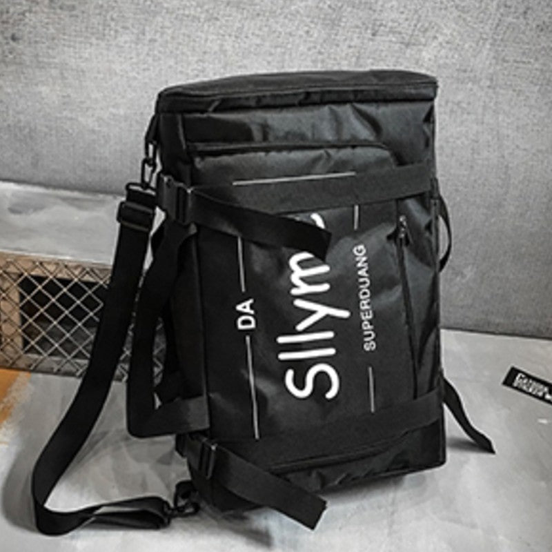 LoungeYard | Stylish Backpack with Skateboard Fix Strap, Three Ways to Wear & Large Capacity, for Camping, Outdoor & More — product view 1