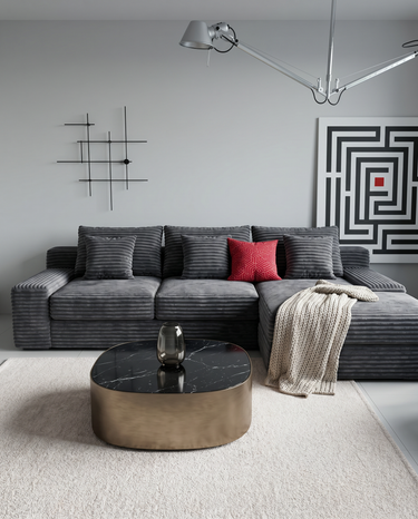 Rumi Chaise Sectional Sofa