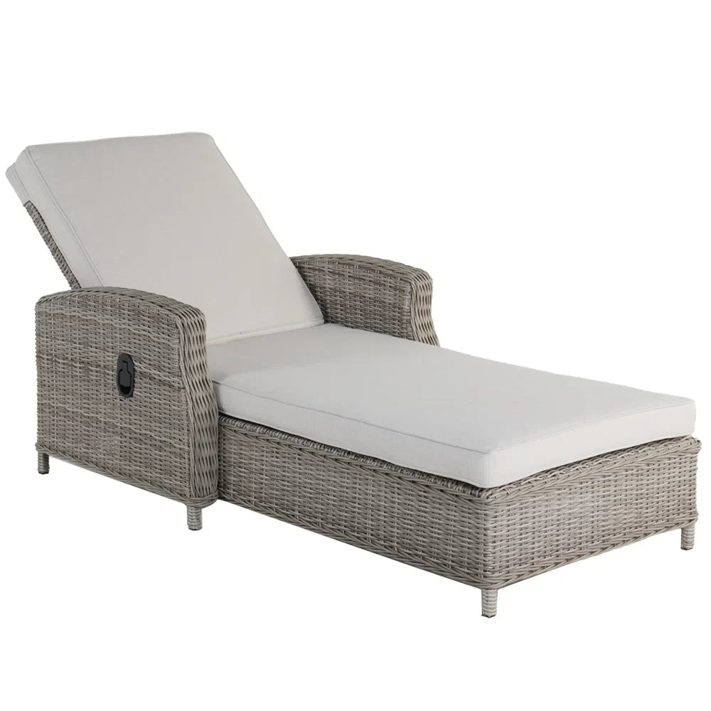 LOUNGE YARD Nexus Outdoor Wicker Chaise Lounge — product view 1