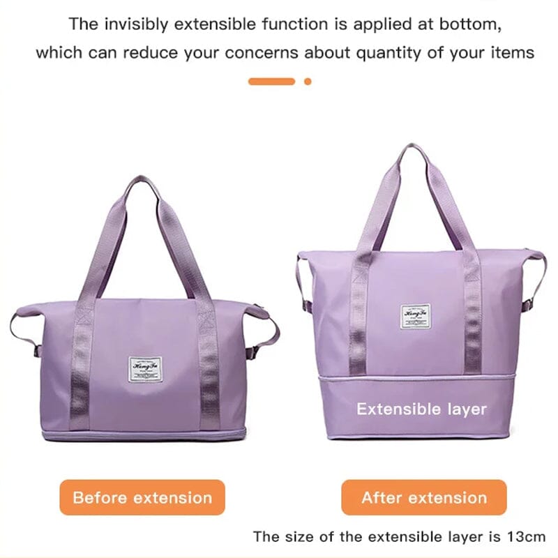 LoungeYard | High-capacity Double-layer Wet Separation Travelling Bag — product view 7