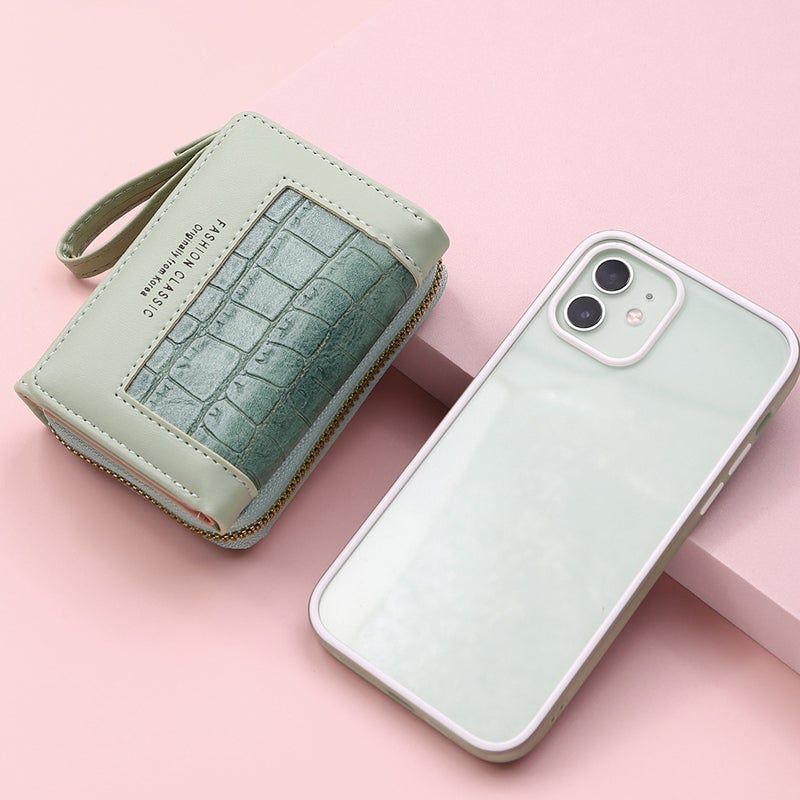 LoungeYard | Large Capacity Multi-Card Zipper Tri-Fold Coin Purse — product view 5