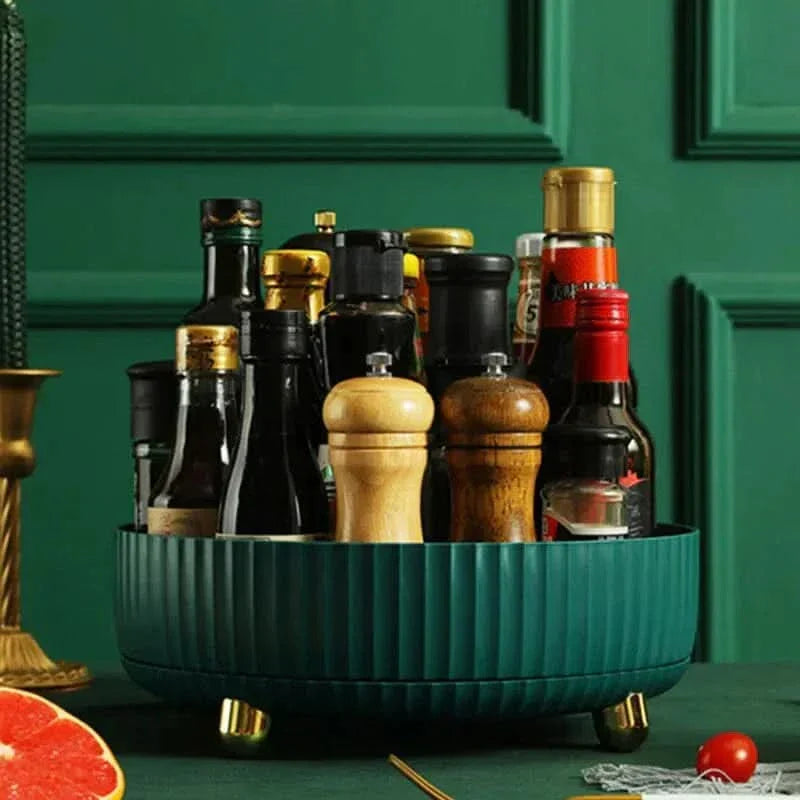 LoungeYard | 360° ROTATION ORGANIZER – Rotatable storage assistant for kitchen, bathroom & office with space-saving design — product view 7