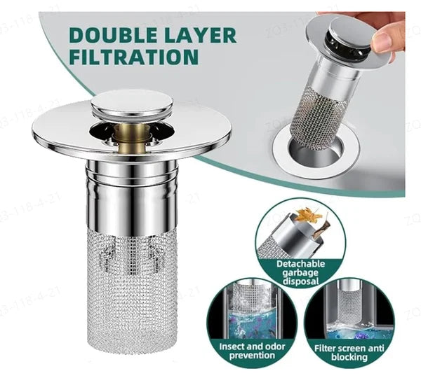 LoungeYard | Stainless Steel Floor Drain Filter — product view 2