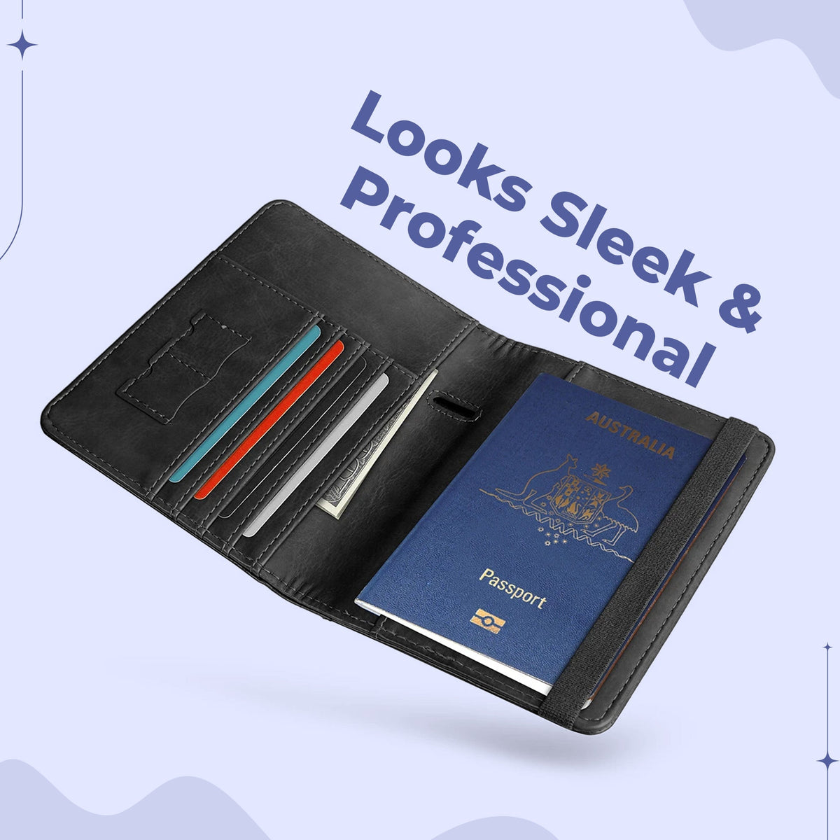 Passport Wallet for Travelling LoungeYard — product view 4