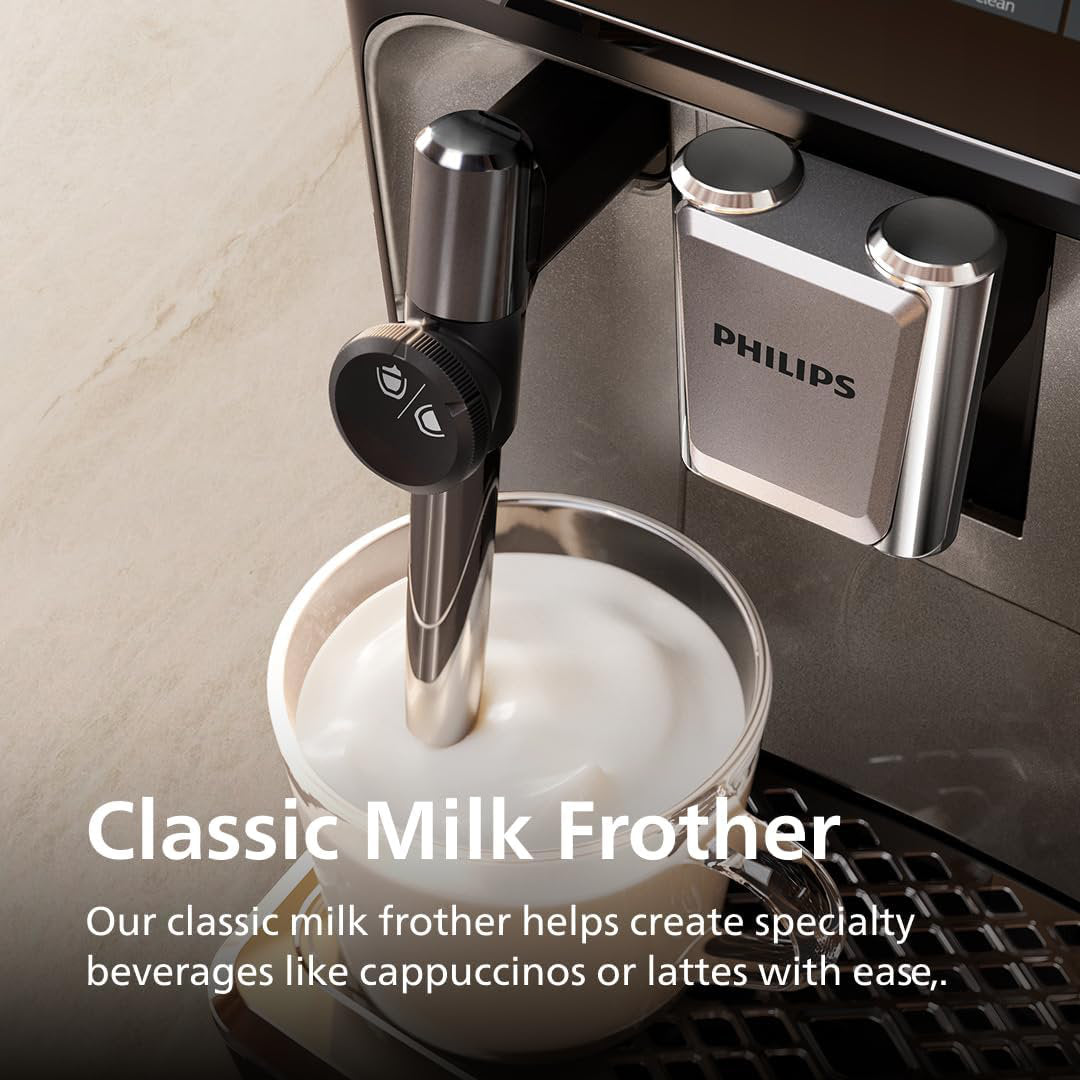 3300 Series Fully Automatic Espresso and Coffee Machine with Classic Milk Frother — product view 5