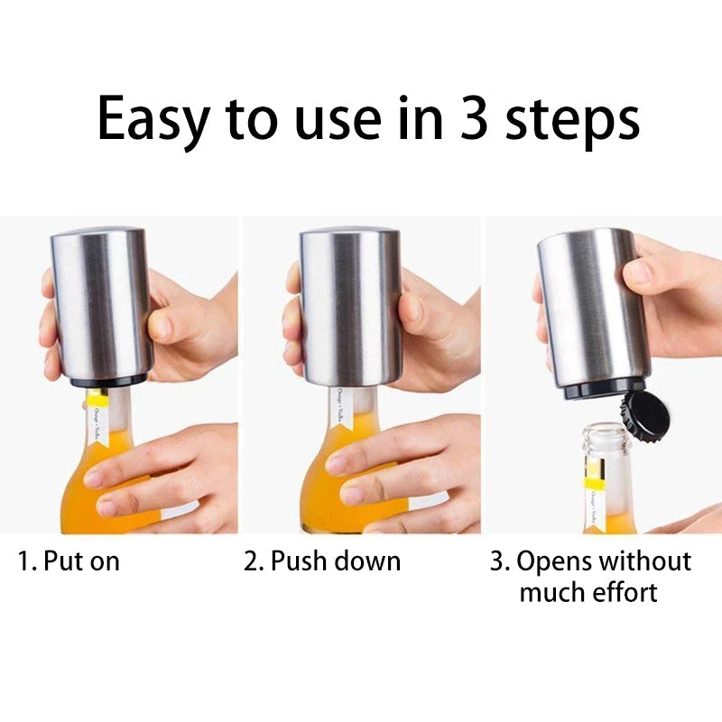 LoungeYard | Magnetic Automatic Beer Bottle Opener — product view 4