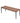 LOUNGE YARD Outdoor/Indoor 2-Seat Bench,Steel Frame Leather-Look Resin Wicker Bench for Small Front Porch Entryway Bench