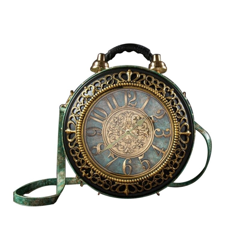 LoungeYard | Vintage Time Creative Clock Crossbody Bag — product view 7