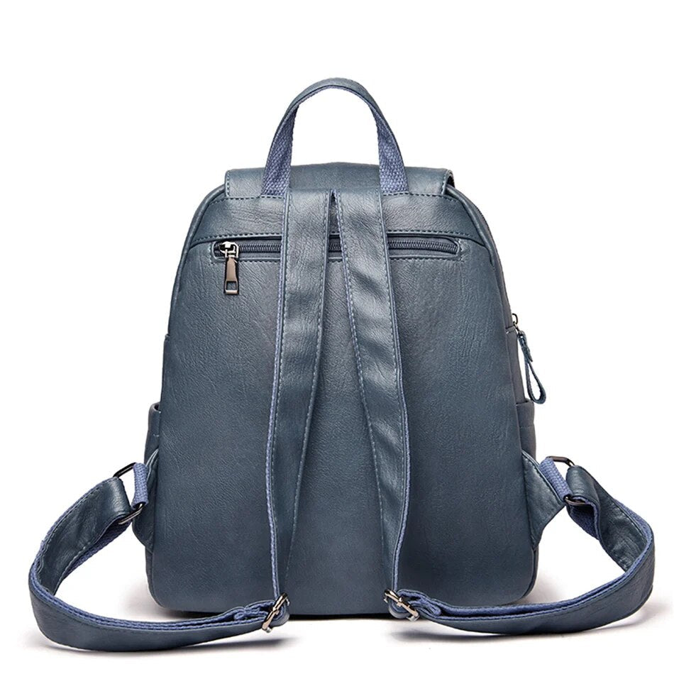 LoungeYard | Leather Backpack for Women — product view 7