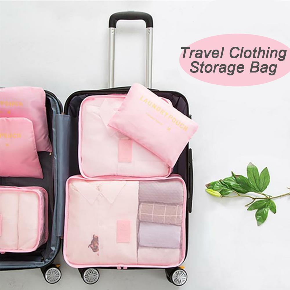 LoungeYard | Travel Clothing Storage Bag (1 Set, 6 Pieces) — product view 2