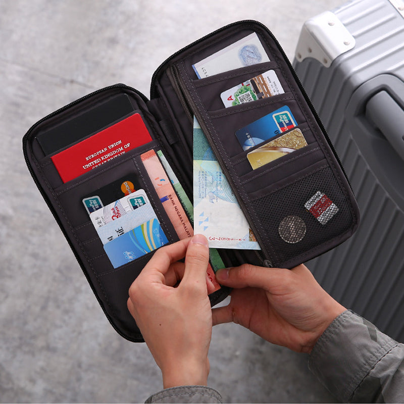 LoungeYard | Multi-Pocket Family Travel Document Bag — product view 4